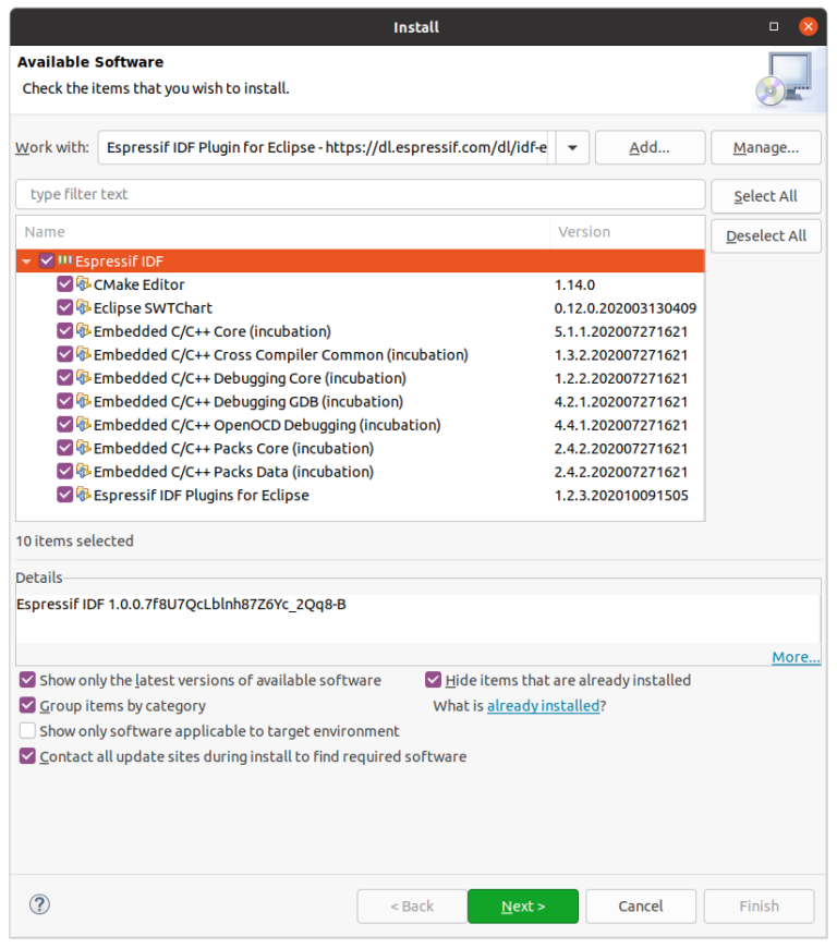 Getting Started With The Espressif Esp Idf Eclipse IDE Beyondlogic