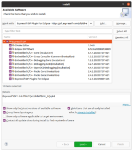 Настройка esp idf и ide под windows